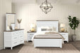 Bed Pinetop Blue & White - Imperial Furniture (Las Vegas, NV) - Multi Location