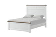 Bed Pinetop Blue & White - Imperial Furniture (Las Vegas, NV) - Multi Location