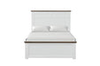 Bed Pinetop Blue & White - Imperial Furniture (Las Vegas, NV) - Multi Location