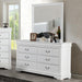 Louis Philippe Dresser White - Imperial Furniture (Las Vegas, NV) - Multi Location