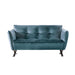 Civellutino Loveseat Teal - Imperial Furniture (Las Vegas, NV) - Multi Location