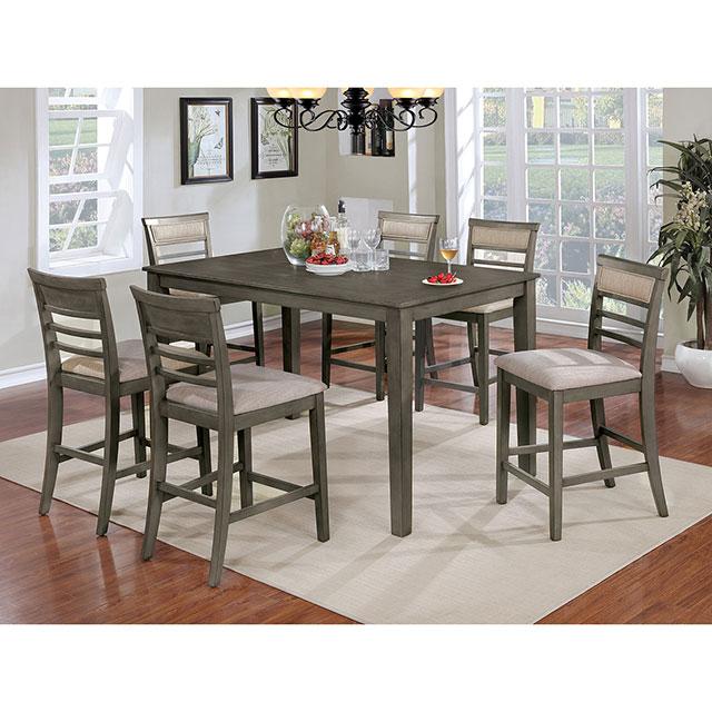 Fafnir 5 & 7 Piece Counter Ht Table Set - Imperial Furniture (Las Vegas, NV) - Multi Location