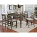Fafnir 5 & 7 Piece Counter Ht Table Set - Imperial Furniture (Las Vegas, NV) - Multi Location