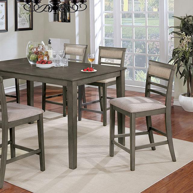 Fafnir 5 & 7 Piece Counter Ht Table Set - Imperial Furniture (Las Vegas, NV) - Multi Location