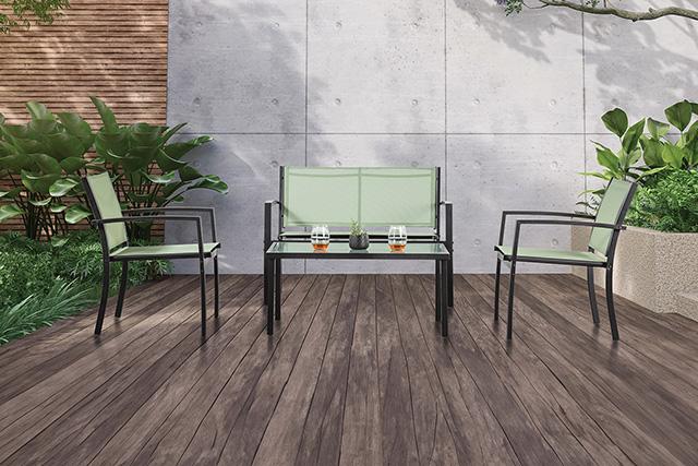 Ibiza 4 Pc. Sling Set K D Green - Imperial Furniture (Las Vegas, NV) - Multi Location