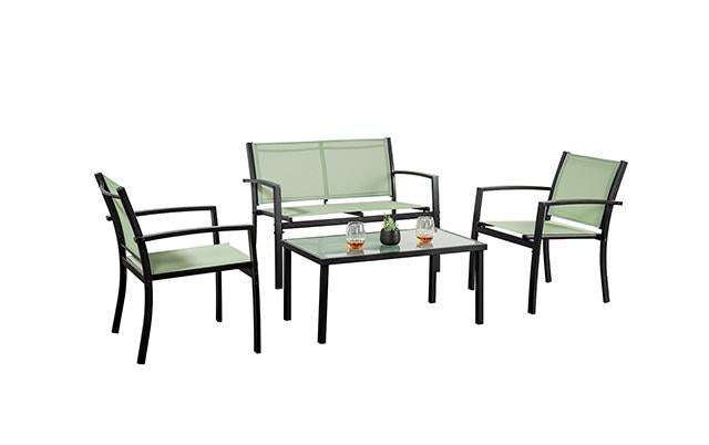 Ibiza 4 Pc. Sling Set K D Green - Imperial Furniture (Las Vegas, NV) - Multi Location