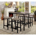 Vilvoorde 5 Pc. Counter Ht. Table Set - Imperial Furniture (Las Vegas, NV) - Multi Location