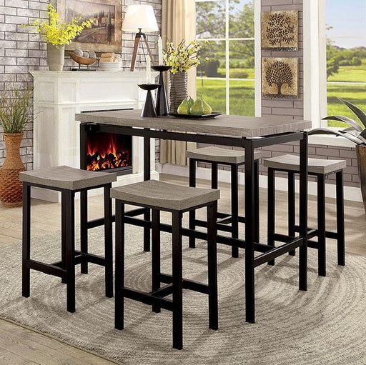 Vilvoorde 5 Pc. Counter Ht. Table Set - Imperial Furniture (Las Vegas, NV) - Multi Location