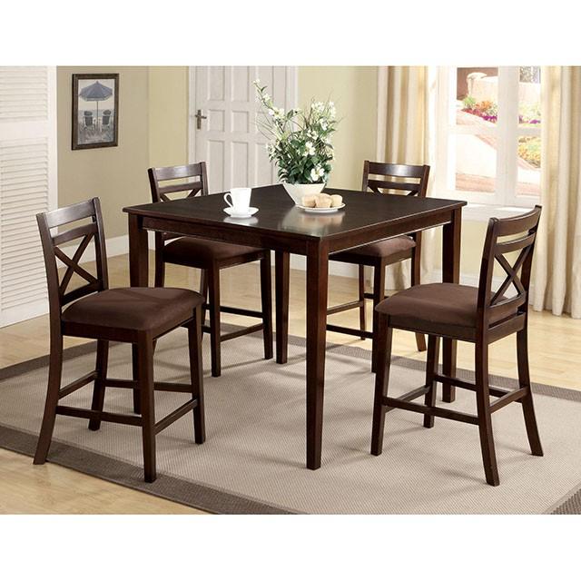 Weston 5 & 7 Piece Counter Ht. Table Set - Imperial Furniture (Las Vegas, NV) - Multi Location