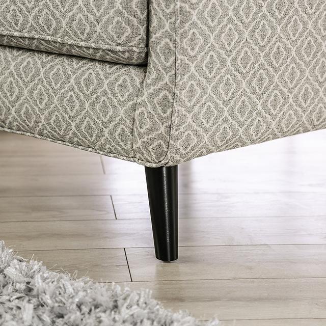 STEPHNEY Accent Chair, Gray/Gold - Imperial Furniture (Las Vegas, NV) - Multi Location