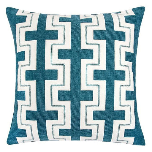 Kari Teal 20" X 20" Pillow, Turquoise - Imperial Furniture (Las Vegas, NV) - Multi Location