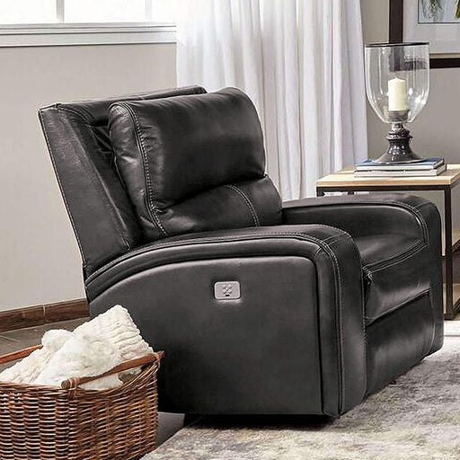 SOTERIOS Power Recliner, Charcoal - Imperial Furniture (Las Vegas, NV) - Multi Location