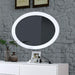 LENNART II White Oval Mirror - Imperial Furniture (Las Vegas, NV) - Multi Location