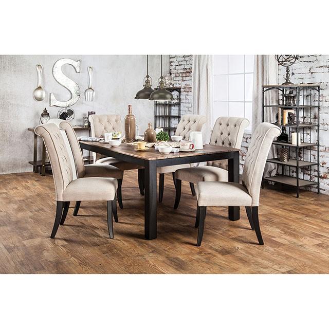 MARSHALL Rustic Oak Dining Table - Imperial Furniture (Las Vegas, NV) - Multi Location
