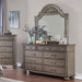 SYRACUSE Dresser, Gray - Imperial Furniture (Las Vegas, NV) - Multi Location