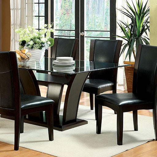 Manhattan I Brown Cherry Dining Table - Imperial Furniture (Las Vegas, NV) - Multi Location