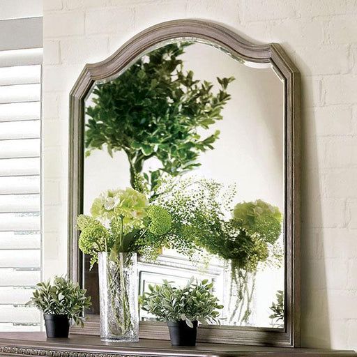 Persephone Rustic Natural Tone Mirror - Imperial Furniture (Las Vegas, NV) - Multi Location