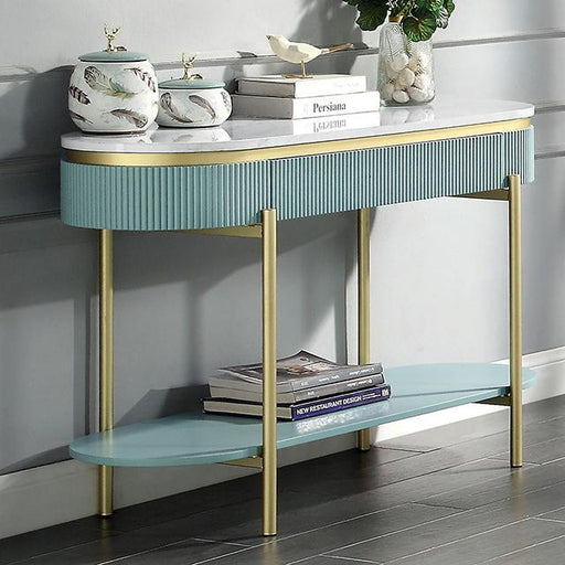 KOBLENZ Sofa Table, Light Teal - Imperial Furniture (Las Vegas, NV) - Multi Location