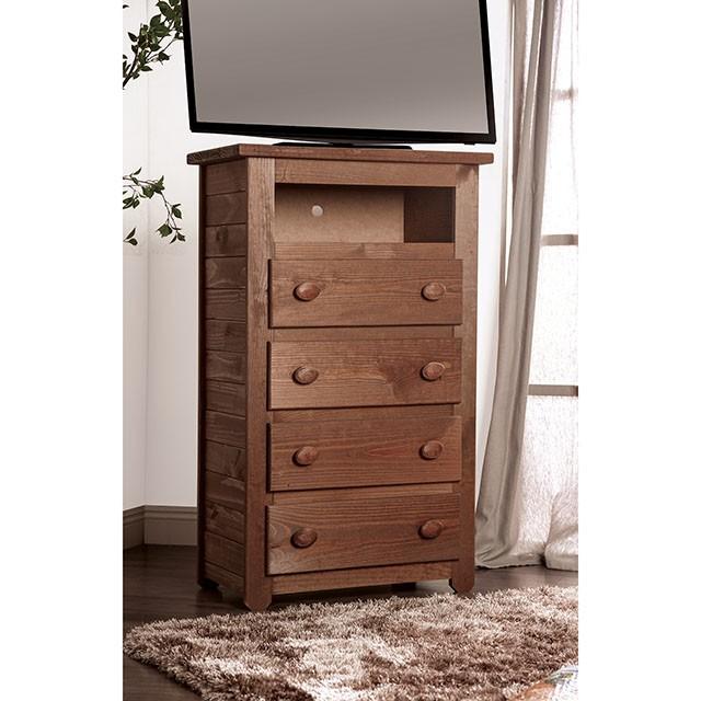 Lea Mahogany Media Chest - Imperial Furniture (Las Vegas, NV) - Multi Location