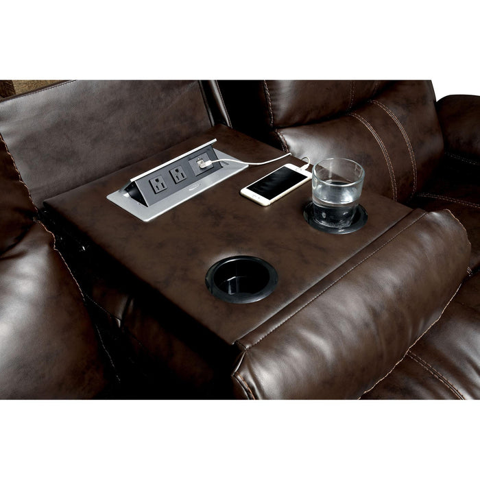 Listowel Brown Love Seat - Imperial Furniture (Las Vegas, NV) - Multi Location