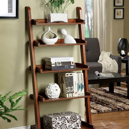 Lugo Antique Oak Ladder Shelf - Imperial Furniture (Las Vegas, NV) - Multi Location
