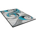 Niksar Turquoise 5' X 7' Area Rug - Imperial Furniture (Las Vegas, NV) - Multi Location