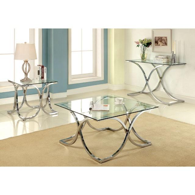 LUXA Chrome End Table - Imperial Furniture (Las Vegas, NV) - Multi Location
