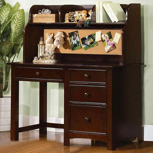 Omnus Dark Walnut Desk - Imperial Furniture (Las Vegas, NV) - Multi Location