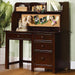 Omnus Dark Walnut Desk - Imperial Furniture (Las Vegas, NV) - Multi Location