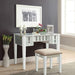 Joyce White Vanity w/ Stool - Imperial Furniture (Las Vegas, NV) - Multi Location