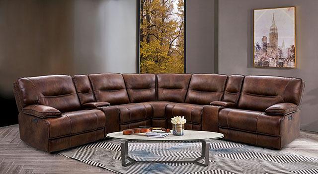 LOUELLA Power Sectional - Imperial Furniture (Las Vegas, NV) - Multi Location