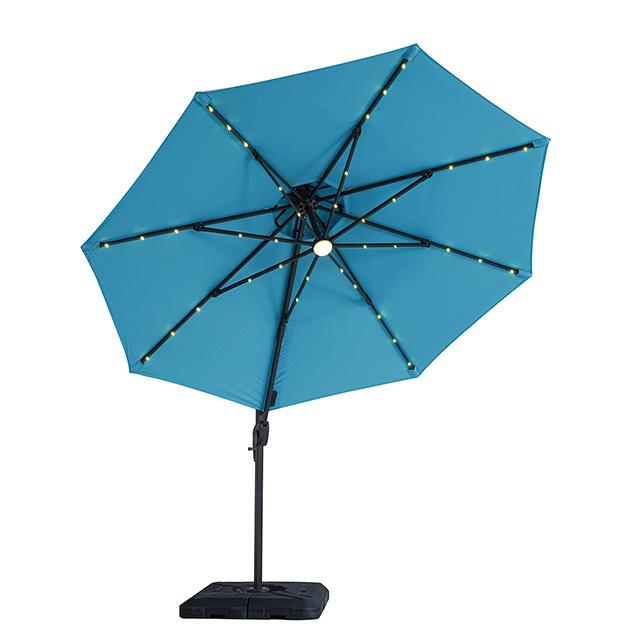 Nuti 10 Ft Round Umbrella w/ LED Light + 37" Large Base - Imperial Furniture (Las Vegas, NV) - Multi Location