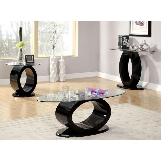 LODIA III Black End Table, Black - Imperial Furniture (Las Vegas, NV) - Multi Location