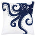 Maura White 20" X 20" Pillow, Octopus - Imperial Furniture (Las Vegas, NV) - Multi Location