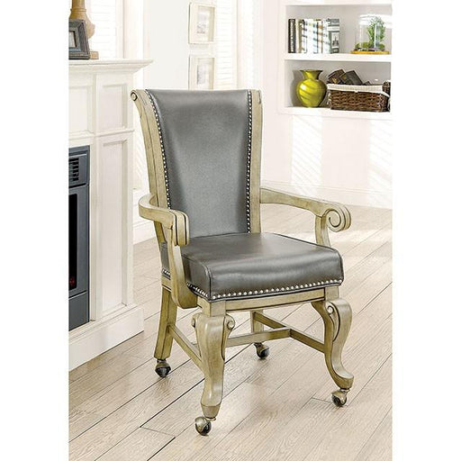 MELINA Gray Arm Chair - Imperial Furniture (Las Vegas, NV) - Multi Location