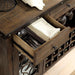 PAULINA Rustic Walnut Dining Table - Imperial Furniture (Las Vegas, NV) - Multi Location
