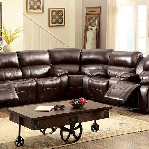 Ruth Brown Sectional - Imperial Furniture (Las Vegas, NV) - Multi Location