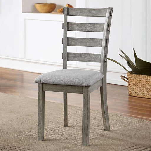 LAQUILA Side Chair (2/CTN), Gray - Imperial Furniture (Las Vegas, NV) - Multi Location