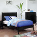 LENNART II Black & White Cal.King, E.King, Full, Queen, Twin Bed - Imperial Furniture (Las Vegas, NV) - Multi Location