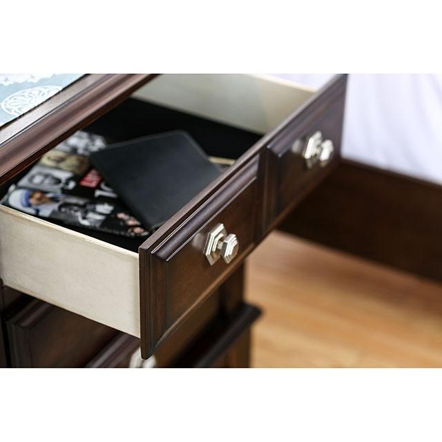 Litchville Brown Cherry Night Stand - Imperial Furniture (Las Vegas, NV) - Multi Location