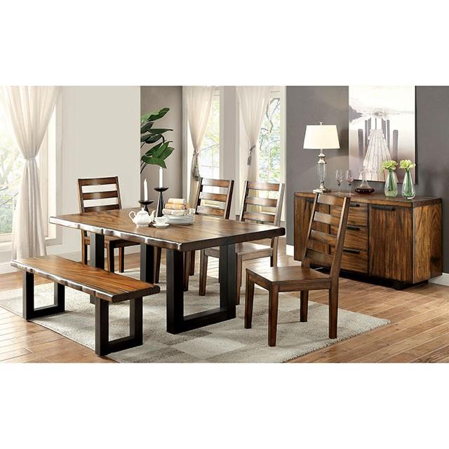 MADDISON Tobacco Oak Side Chair (2/CTN) - Imperial Furniture (Las Vegas, NV) - Multi Location