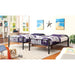 RAINBOW Black Metal Twin/Twin Bunk Bed - Imperial Furniture (Las Vegas, NV) - Multi Location