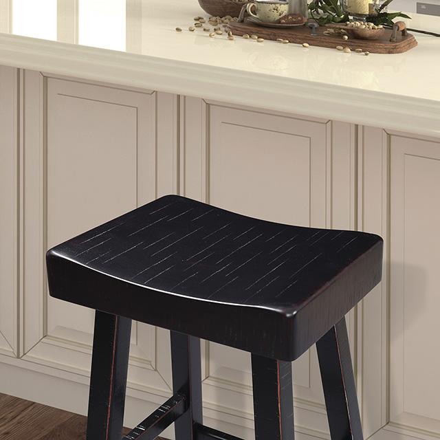 Biasca 29" Stool (2/CTN) White, Brown, & Black - Imperial Furniture (Las Vegas, NV) - Multi Location