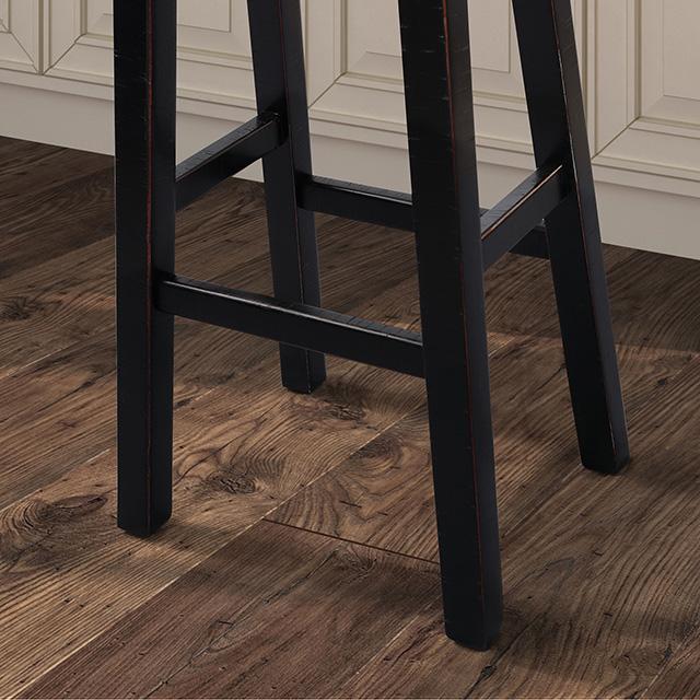 Biasca 29" Stool (2/CTN) White, Brown, & Black - Imperial Furniture (Las Vegas, NV) - Multi Location