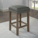 CAERLEON 3 Pc. Counter Ht. Table Set, Wire-brushed Gray - Imperial Furniture (Las Vegas, NV) - Multi Location