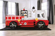 FIERSTALL Twin Bed, Red - Imperial Furniture (Las Vegas, NV) - Multi Location