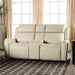 Barclay Power Loveseat Beige - Imperial Furniture (Las Vegas, NV) - Multi Location