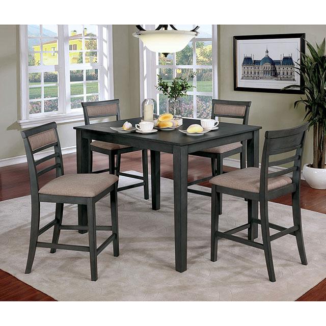 Fafnir 5 & 7 Piece Counter Ht Table Set - Imperial Furniture (Las Vegas, NV) - Multi Location