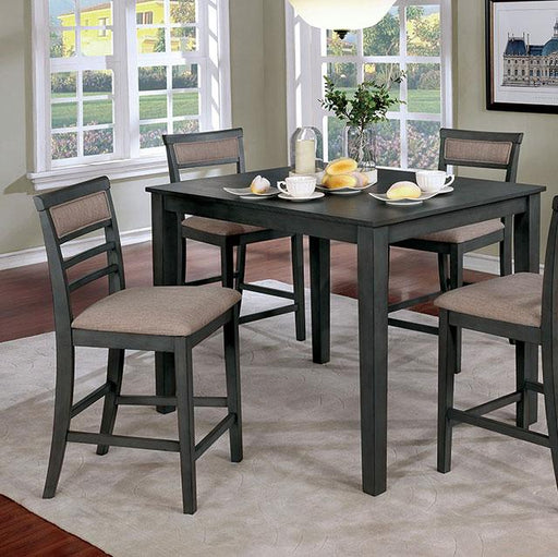 Fafnir 5 & 7 Piece Counter Ht Table Set - Imperial Furniture (Las Vegas, NV) - Multi Location