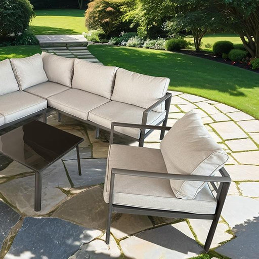Farisha 6 Pc. Outdoor Sectional Set - Imperial Furniture (Las Vegas, NV) - Multi Location